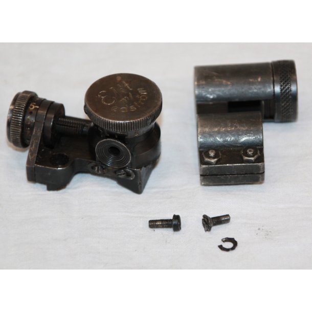 Elit diopter and front sight f. Swedish Mauser M/96