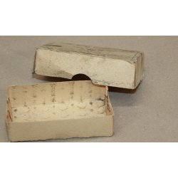 2. W.K. : 50 Stck 9 mm Pistolenpatronen M. 1941 (d) - Leere Box