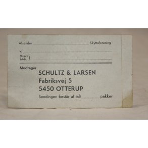 Denmark : Schultz & Larsen, Otterup - older label