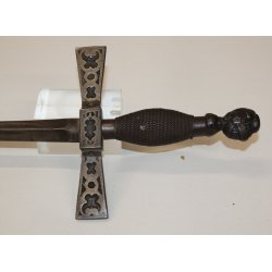 Freimaurertum Degen mit dreikantige Klinge