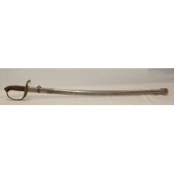 D�nemark : Offizierss�bel Modell 1858 f. Artillrie