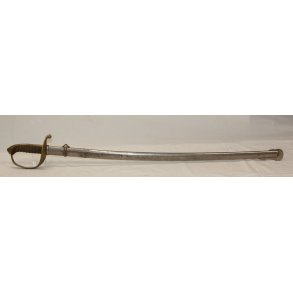 D�nemark : Offizierss�bel Modell 1858 f. Artillrie