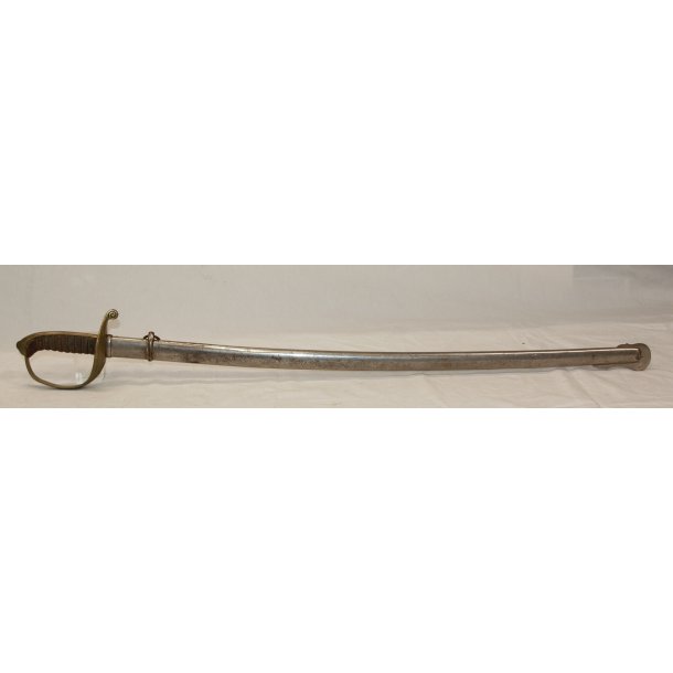 D�nemark : Offizierss�bel Modell 1858 f. Artillrie