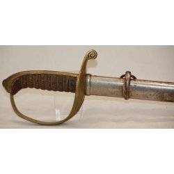 D�nemark : Offizierss�bel Modell 1858 f. Artillrie