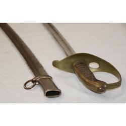 D�nemark : Offizierss�bel Modell 1858 f. Artillrie