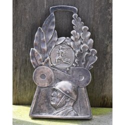 Italien : Mussolini : Silbermedaille Nationale Meisterschaften in Atletik 1934