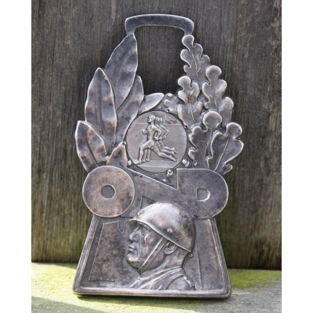 Italien : Mussolini : Silbermedaille Nationale Meisterschaften in Atletik 1934