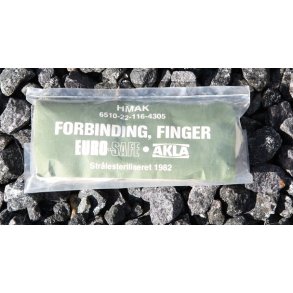 AKLA First Aid System: Finger forbinding