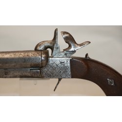 Dobbeltlbet Pin Fire pistol.