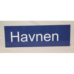 Skilt : Havnen