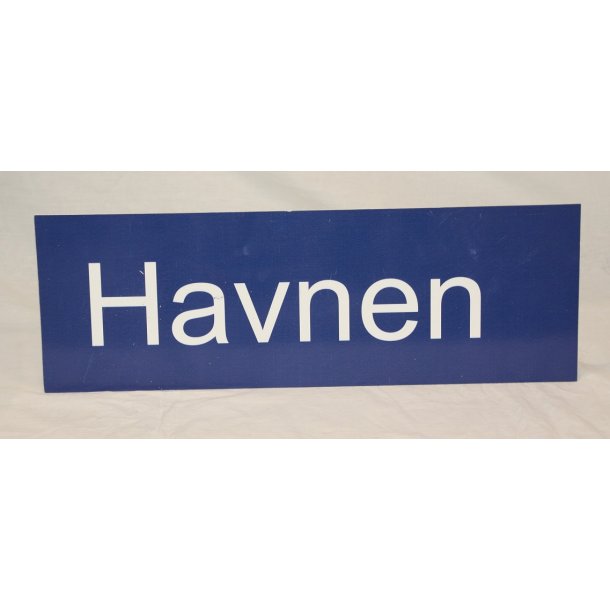 Skilt : Havnen