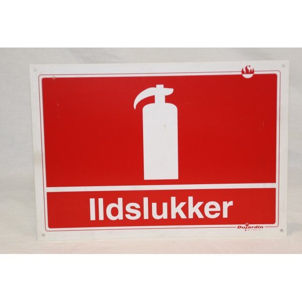 Skilt : Ildslukker