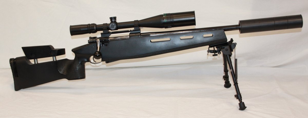 Finskydningsriffel Schultz & Larsen model 69-86 - Rifler og geværer ...