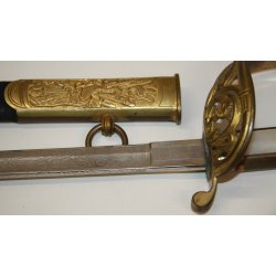 Dnemark : Offiziersbel f. Offiziere des Knigliche Marine Modell 1849