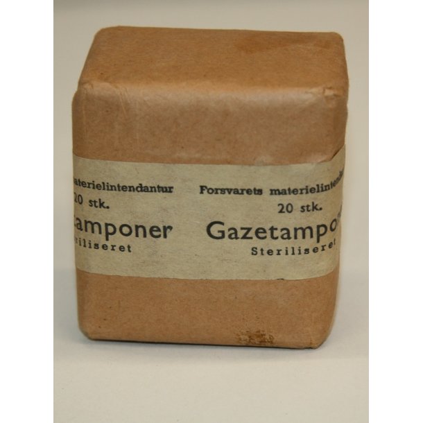 Danmark FMI: 20 stk Gazetamponer