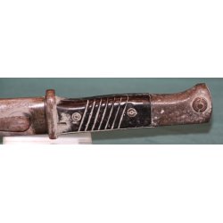 Tysk bajonet model 84-98 - Nummerens