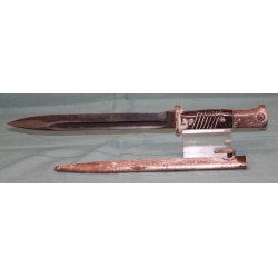 Tysk bajonet model 84-98 - Nummerens