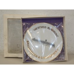 Erindringsplatte - Nstved  Kommune Brandvsen &amp; Civilforsvar