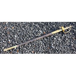 Elegante civile degen wie die dnische Modell 1837 - mit adelige Wappen