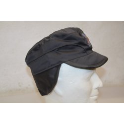 Feltmtze, grau mit logo.