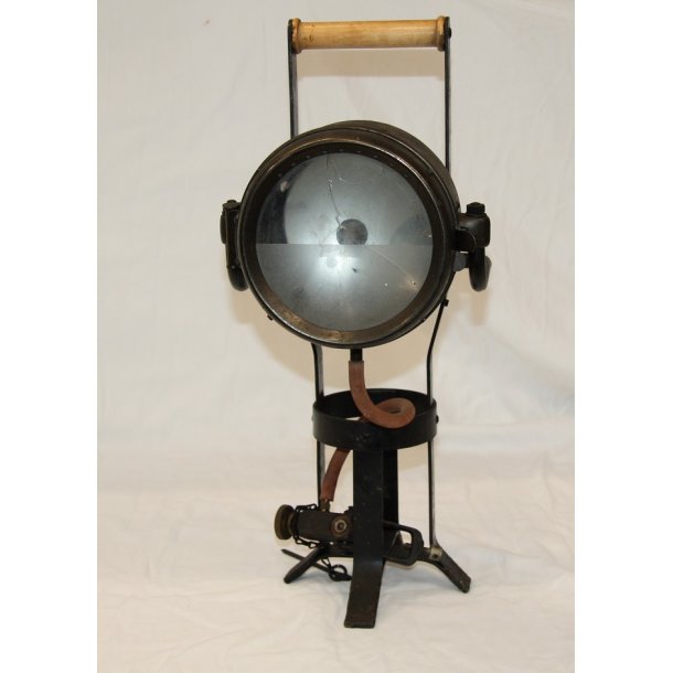 Gaslamp from the Danish Civil Defence  "Gasaccumulator - Stockholm"