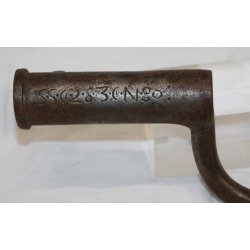 Dnemark : Kyhls lange Dillenbajonett M/1794 