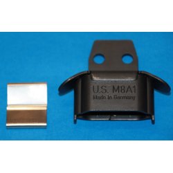 U.S. M8A1 : Mundstykke/�verste beslag + fjeder for skede