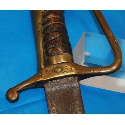 Denmark Artillery sabre model 1801