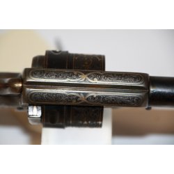 Francotte Luksus revolver - Gave til en dansk kontrolofficer