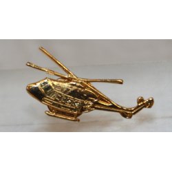 Pin mit Hubschrauber - 3,5x1,5 cm