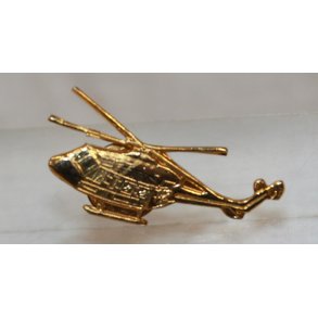 Pin mit Hubschrauber - 3,5x1,5 cm