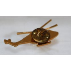 Pin mit Hubschrauber - 3,5x1,5 cm