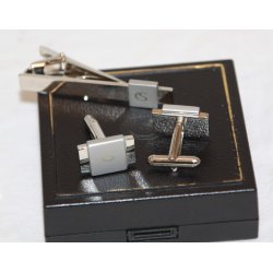 Danmark: Manchetknapper CS + slipsenl (Forsvarets Fagforening)