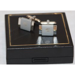 Danmark: Manchetknapper i ske CS (Forsvarets Fagforening)