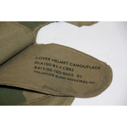 Tarnberzug fr US Stahlhelm M1