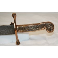 Dnisch-Westindien: Hirschfnger f. Westindische Milice