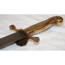 Dnisch-Westindien: Hirschfnger f. Westindische Milice