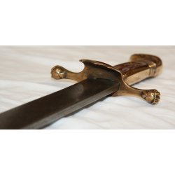 Dnisch-Westindien: Hirschfnger f. Westindische Milice