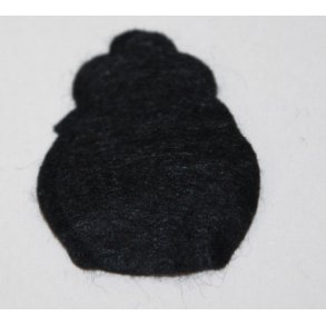 Filtunderlag - sort f. Sjllandske Trnregiment