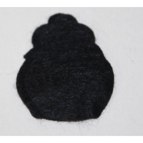 Filtunderlag - sort f. Sjllandske Trnregiment