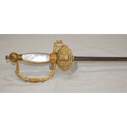 Dnemark : Degen f. hhere Beamten 