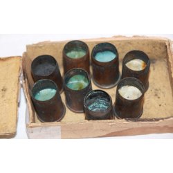 Historisk: 8 stk lse patroner f. Tapriffel 1848/65