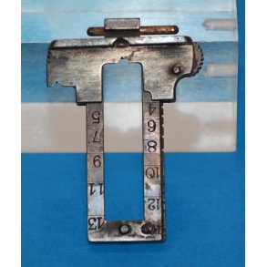 Krag 1889 rifle - original sight 1. version