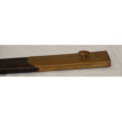 D�nemark : Originale Scheide f. Hoboists�bel Modell 1831