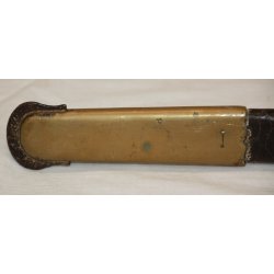 D�nemark : Originale Scheide f. Hoboists�bel Modell 1831