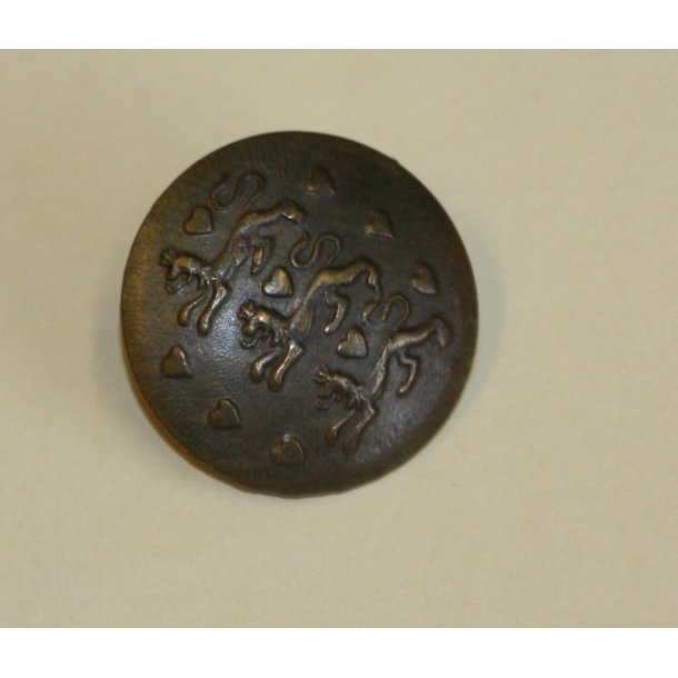 Lveknap - metal - 23 mm