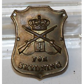 Skydem�rke fra ca. 1910-1930 - bronce