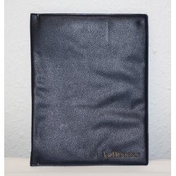 Lufthansa: plastic cover with writing pad and pen