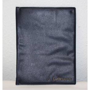 Lufthansa: plastic cover with writing pad and pen