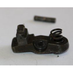 Bolt catch with spring